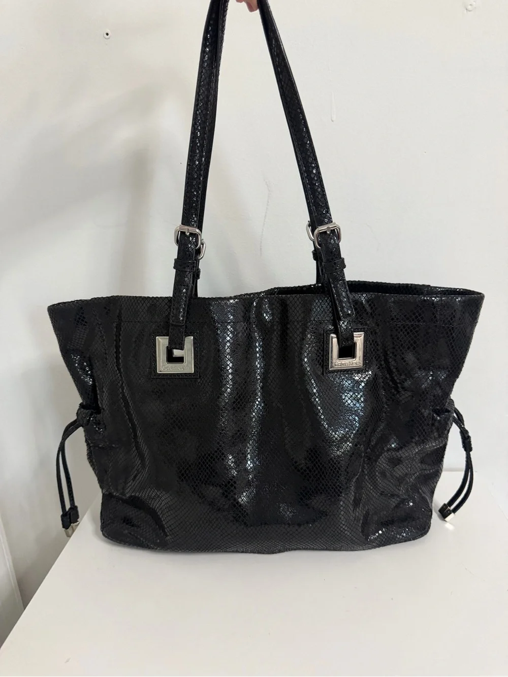 Calvin Klein Snake Print tote bag
